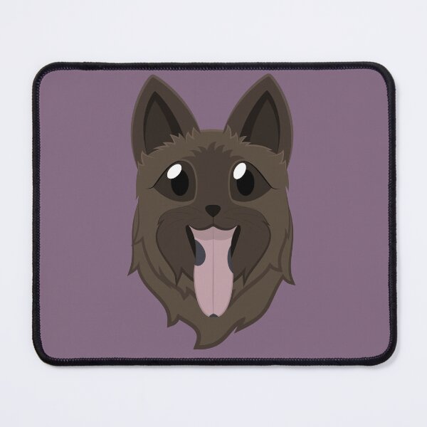 Item preview, Illustration of brown Eurasier dog face designed and sold by Knytt.