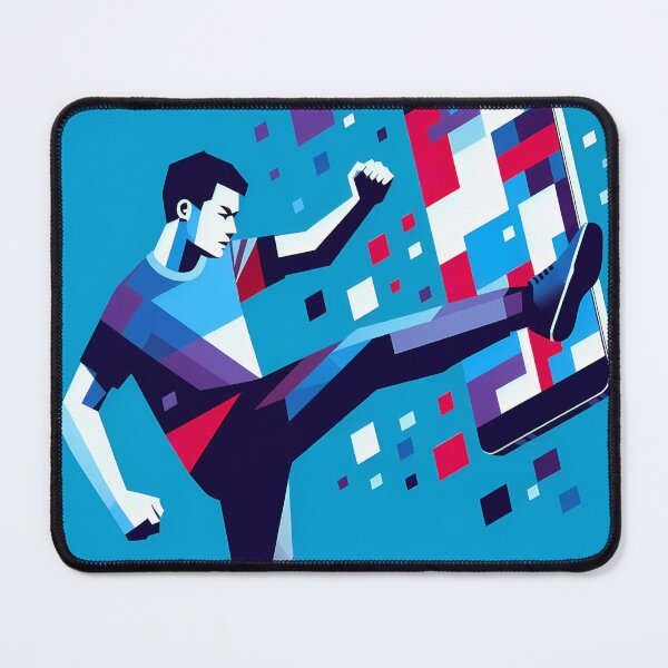 Item preview, Karateka going through a smartphone 22 designed and sold by P2Genies.