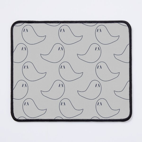 Item preview, Cute Dancing Ghost Pattern Grey designed and sold by The Innocent Ghost Project.
