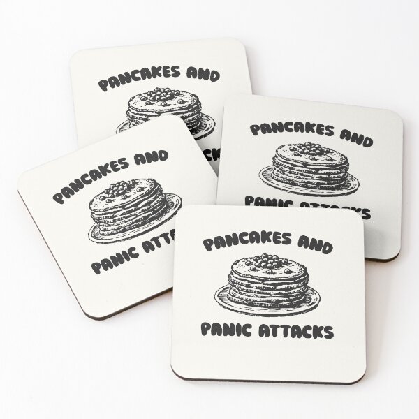 Item preview, Pancakes and Panic Attacks Vintage Style Shirt, Retro Cartoon T Shirt, Weird T Shirt, Meme T Shirt, Silly designed and sold by samidsou.