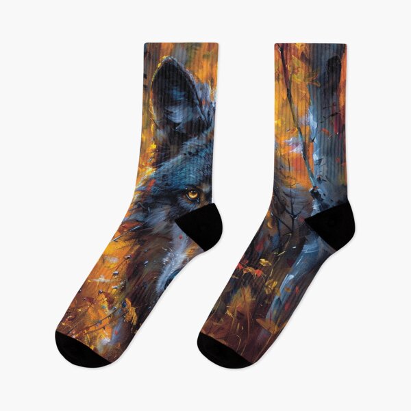 Item preview, Autumn Wolf 3 designed and sold by Dawn van Doorn.