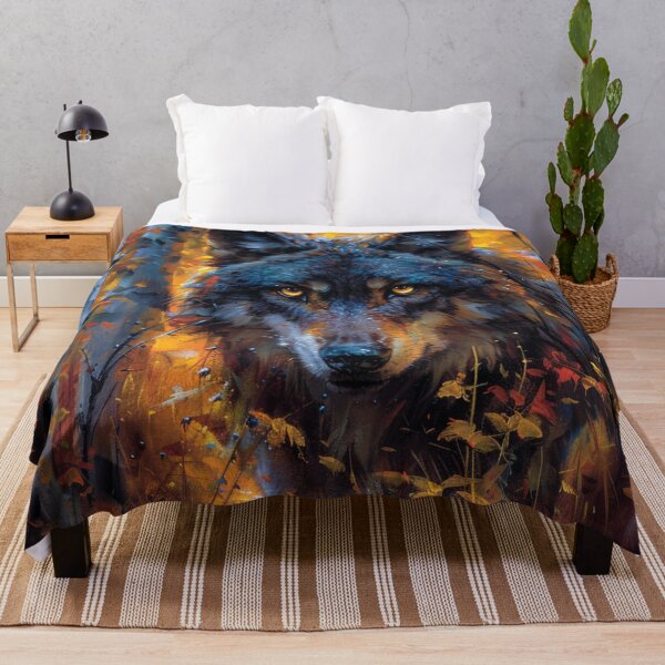 Item preview, Autumn Wolf 3 designed and sold by Dawn van Doorn.