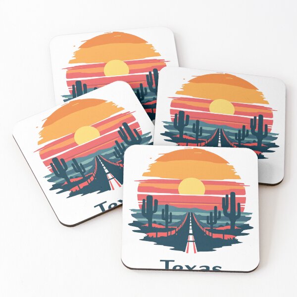 Item preview, Retro Texas Sunset T-Shirt, Vintage Mountain Graphic Tee, Texas Nature Scene Shirt, Outdoors Adventure Shirt, Travel Souvenir Top designed and sold by TEE2SCOUT.