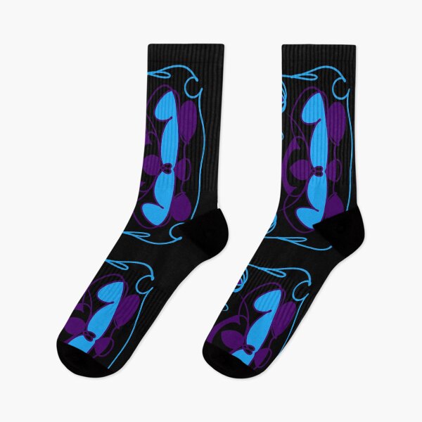 Item preview, Blue and purple abstract design designed and sold by Stefrait-7.