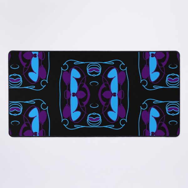 Item preview, Blue and purple abstract design designed and sold by Stefrait-7.