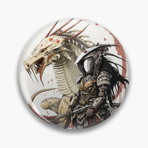 Item preview, an Alien and a predator in okami style designed and sold by The-Chieftain.