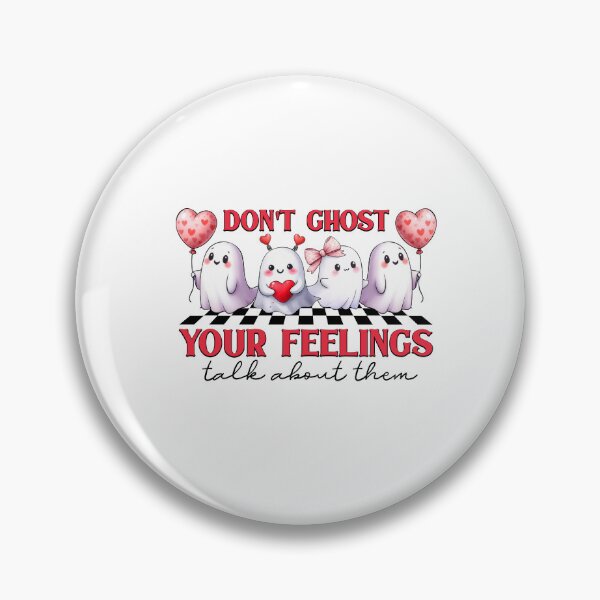 Item preview, Don't Ghost Your Feelings, Mental Health Halloween, School Psychologist,  ABA Therapist, Speech Therapy, BCBA, AAC designed and sold by behindthefacts.