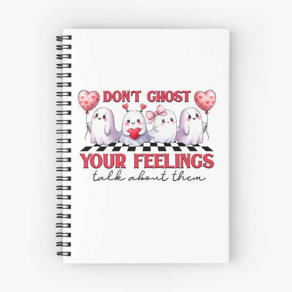 Item preview, Don't Ghost Your Feelings, Mental Health Halloween, School Psychologist,  ABA Therapist, Speech Therapy, BCBA, AAC designed and sold by behindthefacts.
