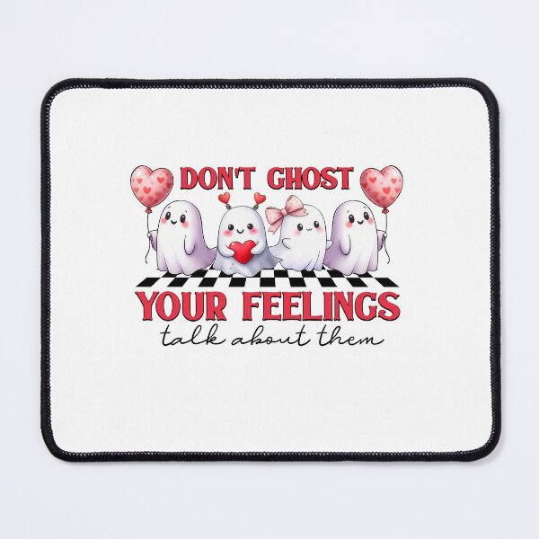 Item preview, Don't Ghost Your Feelings, Mental Health Halloween, School Psychologist, ABA Therapist, Speech Therapy, BCBA, AAC designed and sold by behindthefacts.