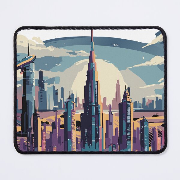 Item preview, Futuristic Skyline Dream designed and sold by V-A-H.