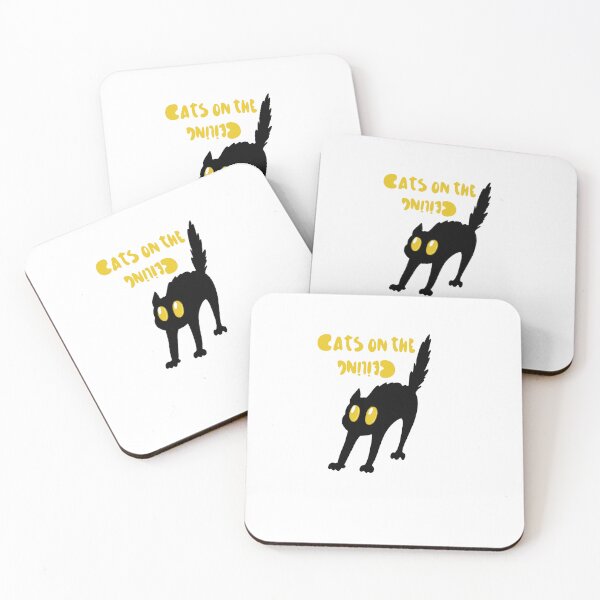 Item preview, RUEL CATS ON THE CEILING designed and sold by georgiaander.