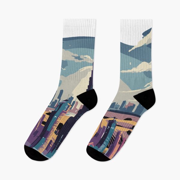 Item preview, Futuristic Skyline Dream designed and sold by V-A-H.