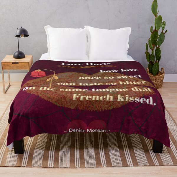 Item preview, Love Hurts, poem design, by Denise Morgan. designed and sold by Art With Impact – Statement Art & Apparel for Deep Thinkers.
