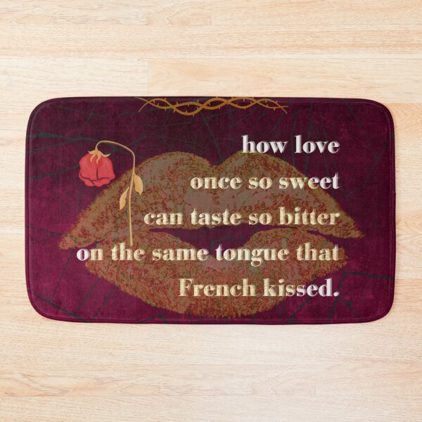 Item preview, Love Hurts, poem design, by Denise Morgan. designed and sold by Art With Impact – Statement Art & Apparel for Deep Thinkers.