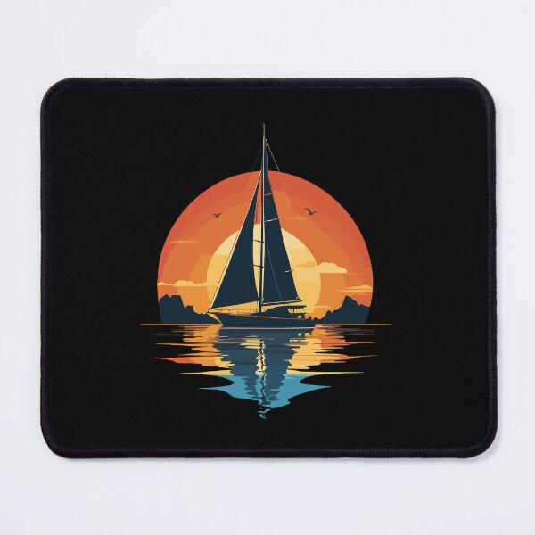 Item preview, Sunset Sailboat Adventure designed and sold by LuminOrb.