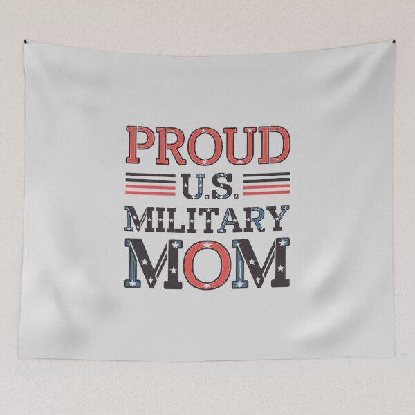 Item preview, Proud Military Mom, Army Support, and Patriotism - Honoring U.S. Soldiers & Families designed and sold by love3617.