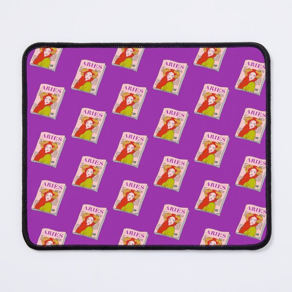 Item preview, Aries Zodiac Magazine Art – Chic Horoscope Illustration designed and sold by Stevie-Please.