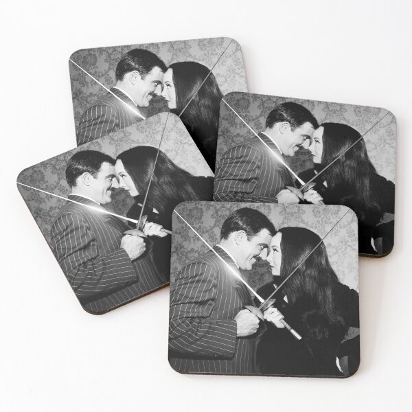 Item preview, Gomez and Morticia designed and sold by Cuttintees.