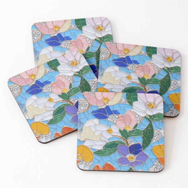 Item preview, Flower Mosaic designed and sold by Temuri Studio.