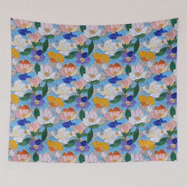 Item preview, Flower Mosaic designed and sold by Temuri Studio.