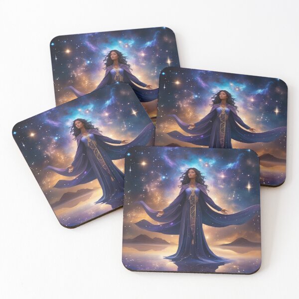 Item preview, Celestial Sorceress Summoning Stars designed and sold by MarkLines.