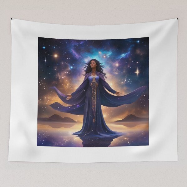 Item preview, Celestial Sorceress Summoning Stars designed and sold by MarkLines.