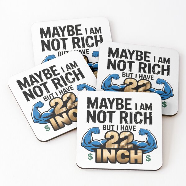 Item preview, Maybe i am not rich, but i have 22 inch designed and sold by BugiDesignArt.