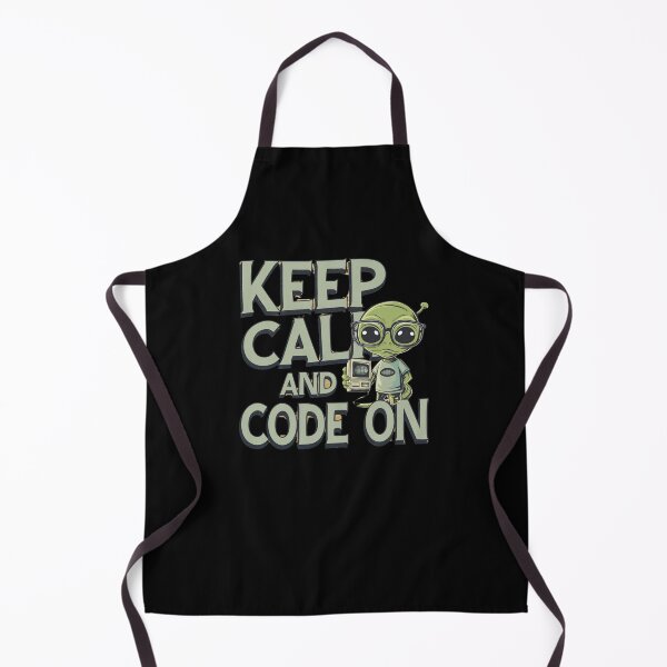 Item preview, Keep calm and code on designed and sold by Newhyperion.