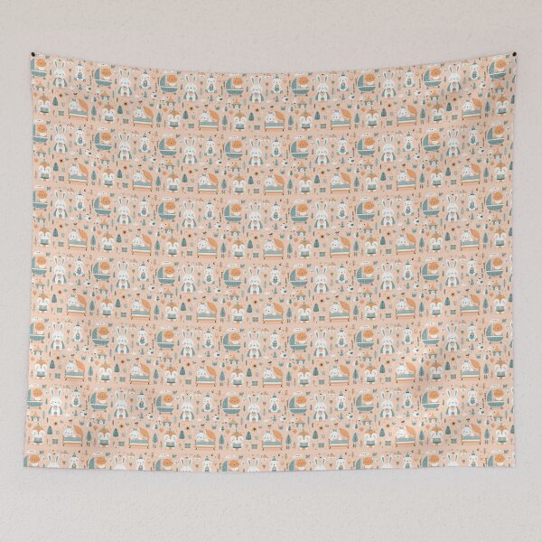 Item preview, Woodland Critters Baby Pattern - Nursery Decor designed and sold by SipandStan.