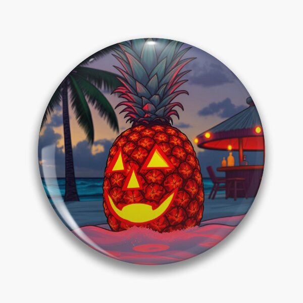 Item preview, Pineapple Jack-o’-lantern designed and sold by MatrixTattoo.