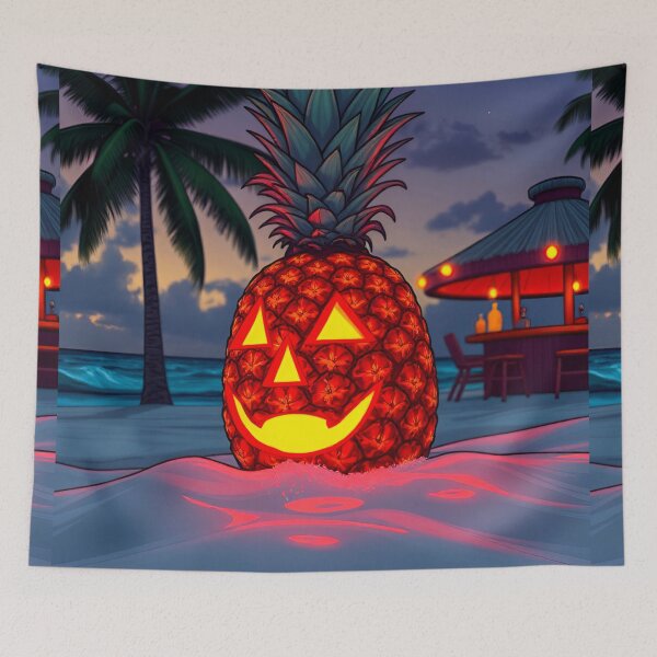 Item preview, Pineapple Jack-o’-lantern designed and sold by MatrixTattoo.