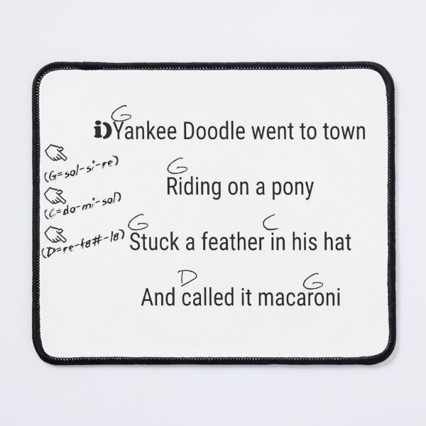 Item preview, Yankee Doodle Went to Town designed and sold by TheLegatoSTUDIO.