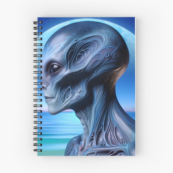 Item preview, Extraterrestre en azul designed and sold by Aidesign77.