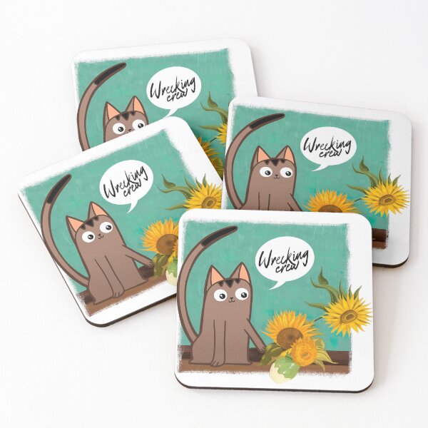 Item preview, Cat Van Gogh Adventure designed and sold by CMS-design.