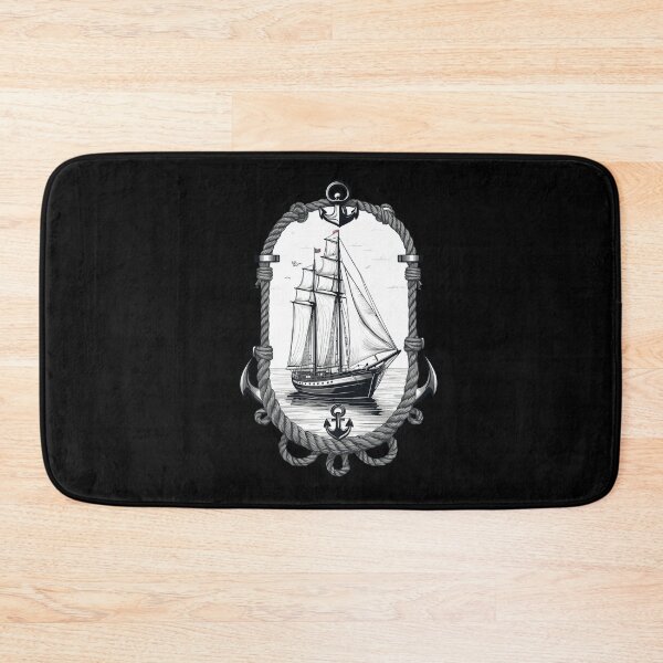 Item preview, Maritime Adventure Sailing Ship Illustration designed and sold by LuminOrb.