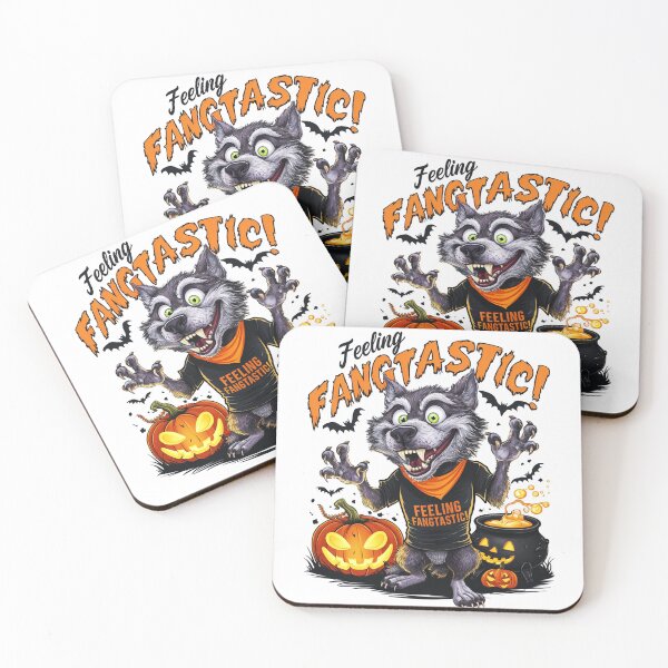 Item preview, Feeling Fangtastic – Spooky Puppy Halloween Design designed and sold by asprse.
