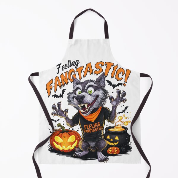 Item preview, Feeling Fangtastic – Spooky Puppy Halloween Design designed and sold by asprse.