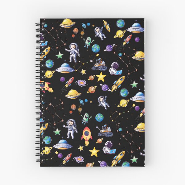 Item preview, space adventure seamless pattern designed and sold by SN-art-design.