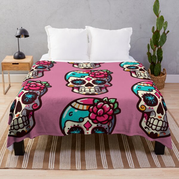 Item preview, "Floral Calaverita Fantasía" (Floral Sugar Skull Fantasy) designed and sold by Edgar Ramirez.