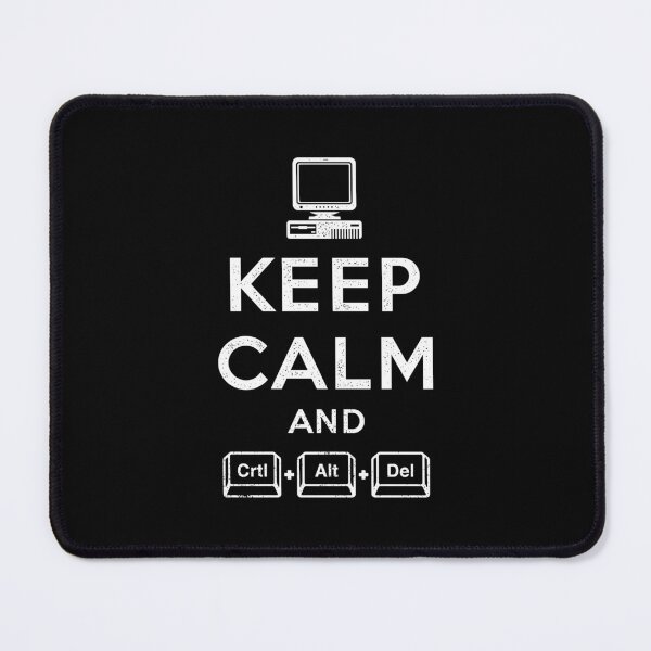 Item preview, Keep Calm and ctrl-alt-del  designed and sold by sachpica.