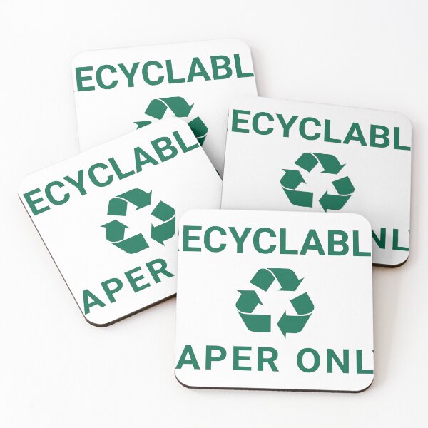 Item preview, Paper Only Recycling Sign with Icon - Responsible Waste Sorting designed and sold by safetysignprod.