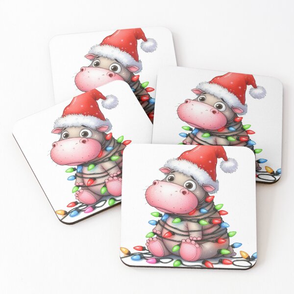 Item preview, Hippo Christmas designed and sold by maximinano100k.