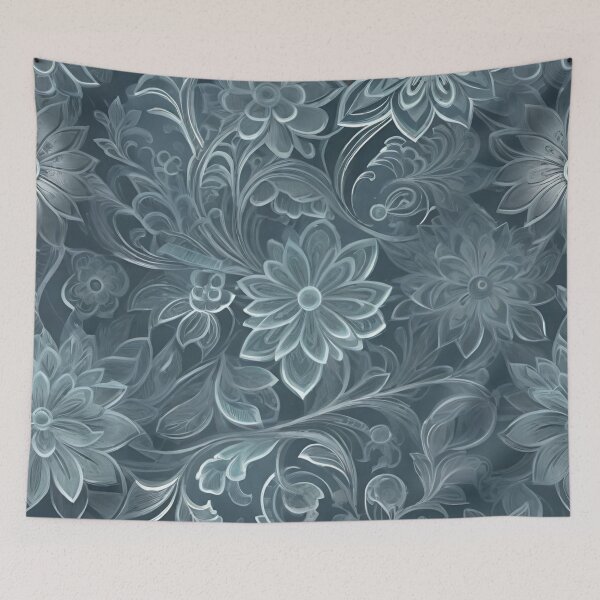 Item preview, Etched Glass Flowers designed and sold by BubbleGalaxy.