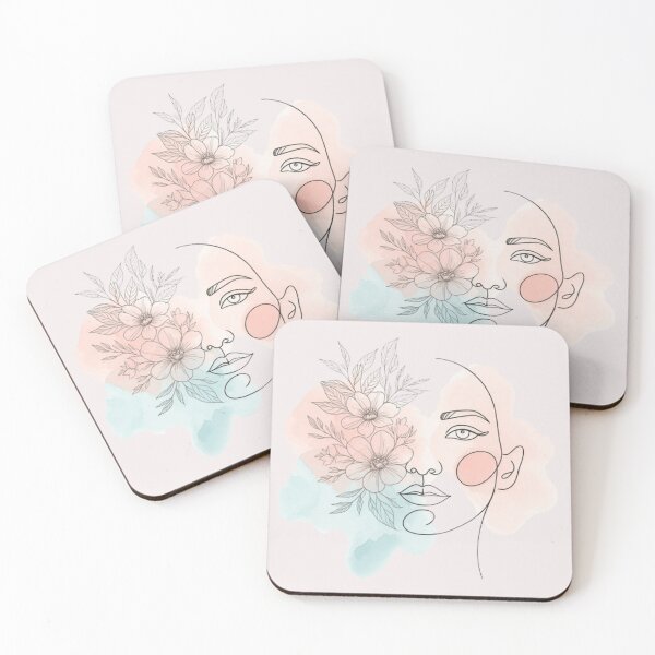 Item preview, Face of floral  designed and sold by Chiknook.