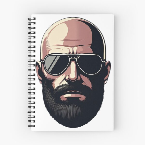 Item preview, Bald Man Wearing Sunglasses designed and sold by GeneralDaily.