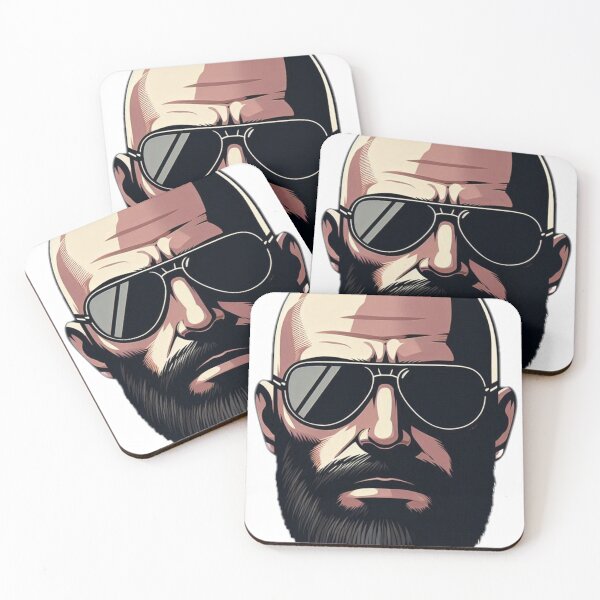 Item preview, Bald Man Wearing Sunglasses designed and sold by GeneralDaily.