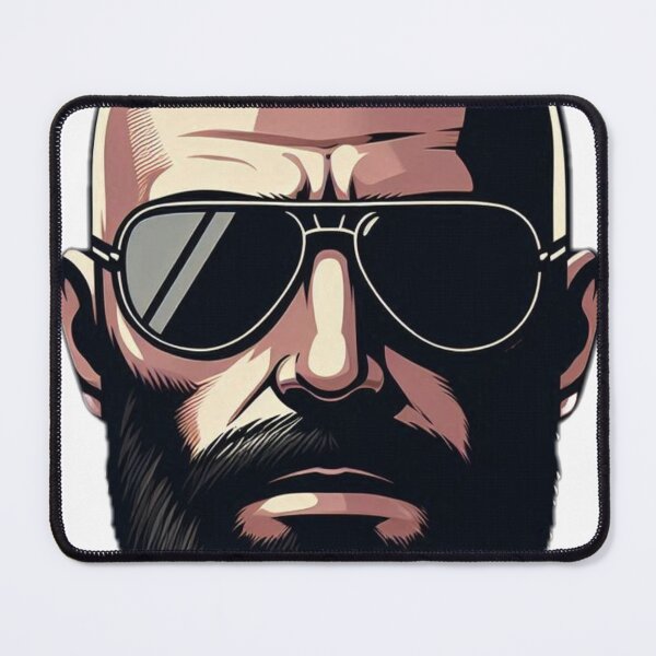 Item preview, Bald Man Wearing Sunglasses designed and sold by GeneralDaily.