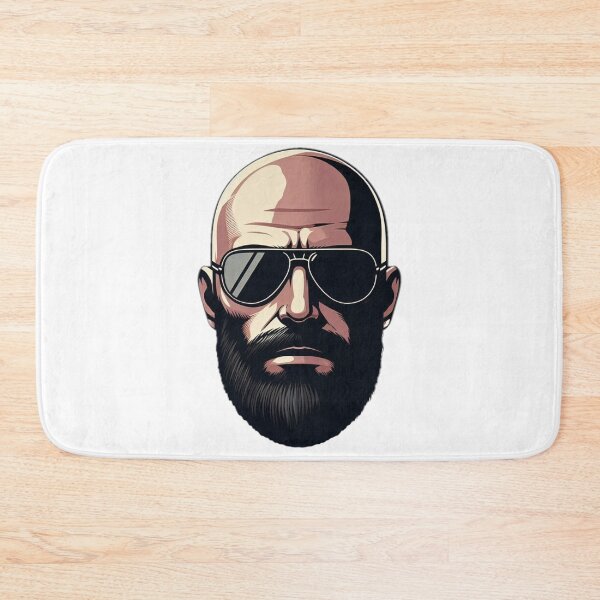Item preview, Bald Man Wearing Sunglasses designed and sold by GeneralDaily.