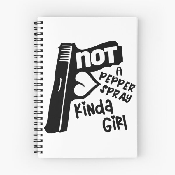 Item preview, NOT A Pepper Spray Kinda Girl designed and sold by DefinedbyDesign.