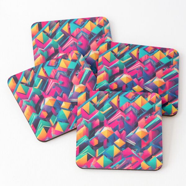 Item preview, Top geometric patterns one line new colorful strips striped art  designed and sold by Design Repo.